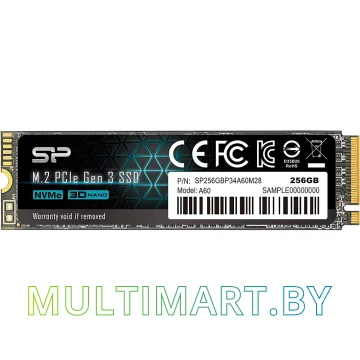 SSD диск Silicon-Power P34A60 256GB SP256GBP34A60M28